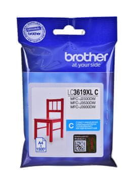 BROTHER Originalna Brother LC3619XLC cijan tintna patrona - Standardni prinos (1500 str.)