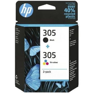HP 305 Original, Crna + Trobojni, Standardni kapacitet