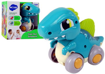 slomart Dinosaur na kotačima, Spinosaurus plavi, figurica, LEAN TOYS