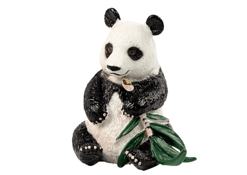 slomart Figurica Panda Velika s bambusom (LEAN TOYS)