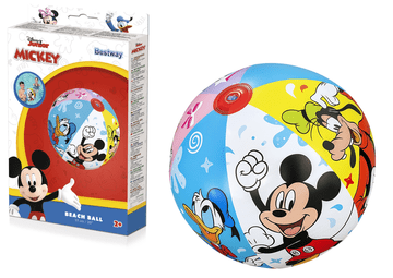 slomart Inflatable Lopta ZA PLAŽU MIKEY MAUS 51 cm BESTWAY