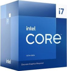 Intel Core i7-13700F procesor, LGA1700, 16 jezgri, do 5,2 GHz (BX8071513700F)