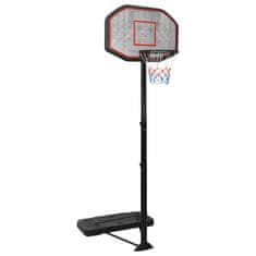Vidaxl Košarkaški stalak crni 258 - 363 cm od polietilena