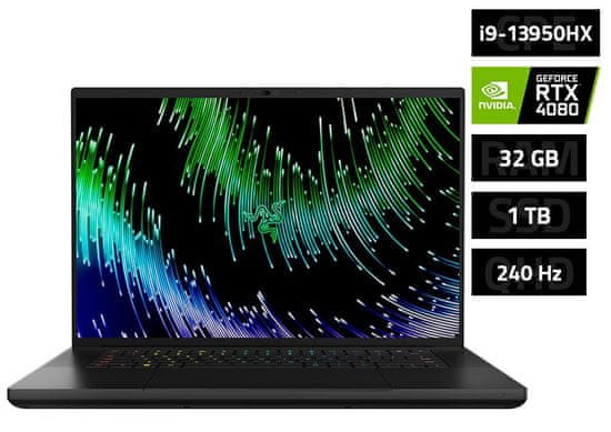 Razer Blade 16 gaming prijenosno računalo (RZ09-0483TEH3-R3E1)