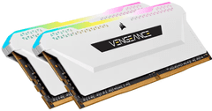 Corsair Vengeance RGB PRO RAM memorija, 32 GB (2 x 16 GB), DDR4, DRAM 3200MHz, PC4-25600 (CMH32GX4M2E3200C16W)