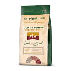 Fitmin Dog medium maxi light senior lamb&beef - 12 kg