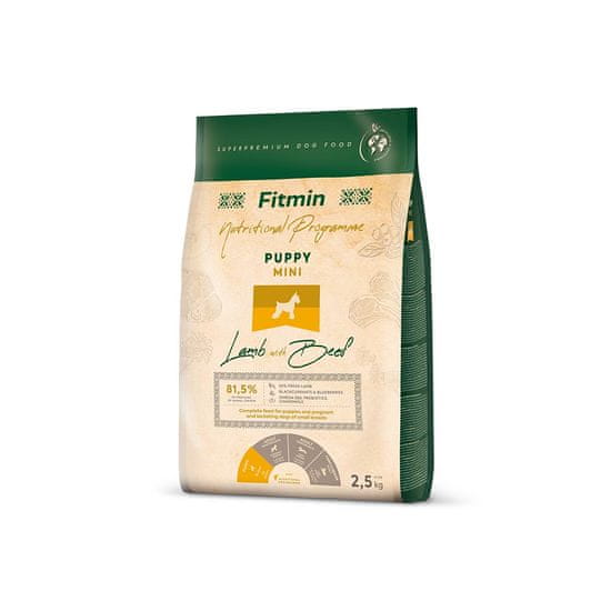 Fitmin Dog mini puppy lamb&beef - 2,5 kg