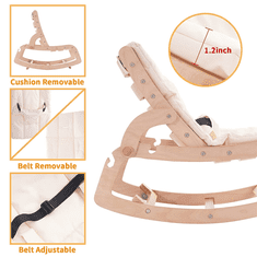 Tuktuk Podesivo dječje ljuljačko stolica