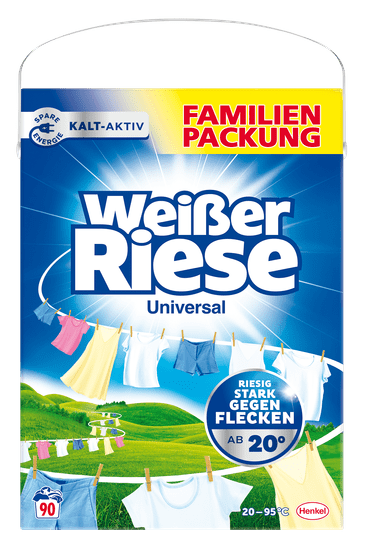 Weißer Riese prašak za pranje, Univerzalni, 90 pranja