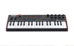 Akai Akai MPK MINI PLUS mini kontrolna tipkovnica, crvena/crna