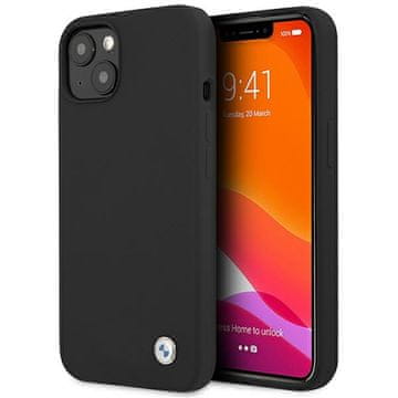 Bmw BMW Silicone Signature maska za iPhone 13, crna