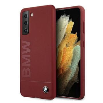 Bmw BMW Silicone Signature futrola za Samsung Galaxy S21+ - Crvena