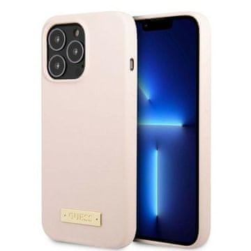 Guess MagSafe maskica za iPhone 13 Pro, roza
