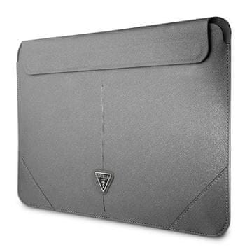 Guess Saffiano Trokutasta Torba za Notebook 13"" / 14"" (Srebrna)