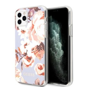 Guess Guess maska za iPhone 11 Pro Max, N2 Flower Collection, lila