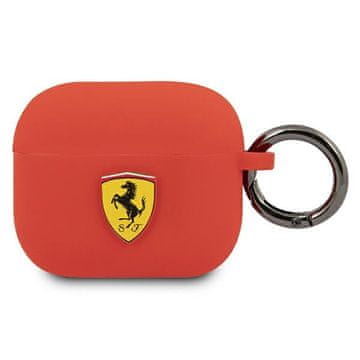 Ferrari FEA3SILRE AirPods 3 s crvenom silikonskom zaštitom