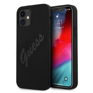 Guess Futrola Guess GUHCP12SLSVSBK za iPhone 12 mini, crna