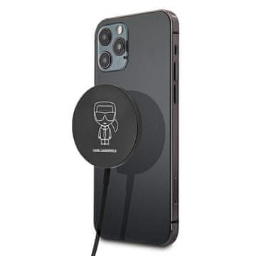 Karl Lagerfeld Karl Lagerfeld 15W bežični punjač s MagSafe - crni