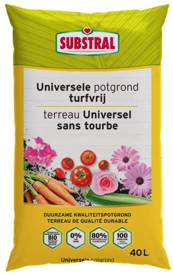 Substral univerzalni supstrat za rast bez treseta, 40 l