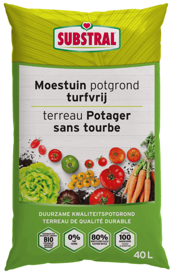 Substral zemlja za povrće bez treseta, 40 l