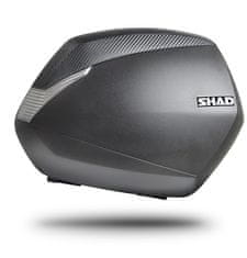 SHAD SH36 Carbon bočni kofer, par, vrhunska brava, siva