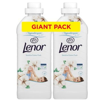 Lenor COTTON FRESH omekšivač, 2x1200 mL