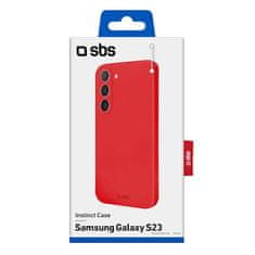 SBS Instinct maskica za Samsung Galaxy S23, crvena (TEINSTSAS23R)