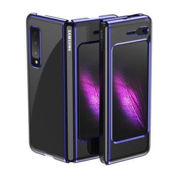 HURTEL Plating Case galvanizirana maska za Samsung Galaxy Fold, plava