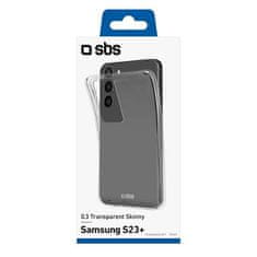 SBS silikonska maskica za Samsung Galaxy S23+, prozirna (TESKINSAS23PT)