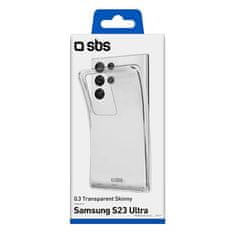 SBS silikonska maskica za Samsung Galaxy S23 Ultra, prozirna (TESKINSAS23UT)