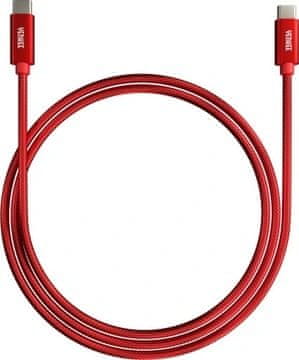 Yenkee YCU C102 RD kabel, USB CC, 2.0/ 2m