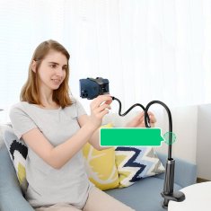 Ugreen Univerzalni držač za telefon, tablet, tronožac s fleksibilnom rukom, bijeli