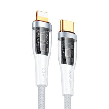 Joyroom Kabel s pametnim prekidačem USB-C - iPhone Lightning 1,2 m - bijeli