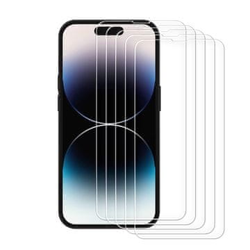 Joyroom SET OD 5 KALJENIH STAKLA 9H ZAŠTITA CIJELOG EKRANA ZA IPHONE 14 PLUS