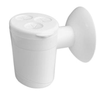 Bruckner Kondenzacijski sifon s kuglicom, za 3 cijevi, bijeli