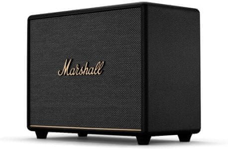 Marshall Woburn III bluetooth zvučnik 10 metara 5.2 aux i ulaz odličan zvuk retro dizajn upravljačka ploča mobilna aplikacija