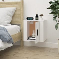 Vidaxl Zidni TV ormarić bijeli 40x34,5x40 cm