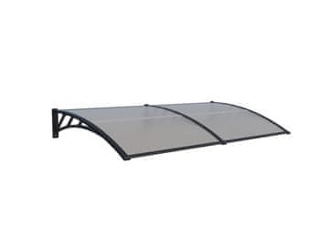 IWHOME Nadstrešnica za Ulaz ARTEMIS B-I, 200x100 cm, Prozirni Polikarbonat