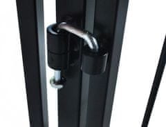 slomart KAMINER basic BK-2961 metalna pregrada za kamin, crna