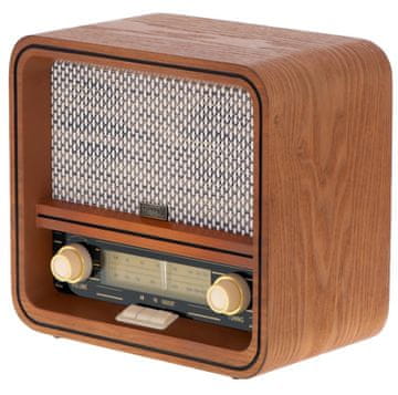Retro Retro radio Camry CR 1188, Drvo