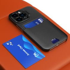MG Leather Stand maska za Samsung Galaxy S23 Ultra, crno