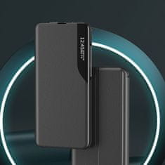 MG Eco Leather View preklopna maska za Samsung Galaxy S23 Ultra, crvena