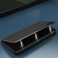 MG Eco Leather View preklopna maska za Samsung Galaxy S23 Ultra, crvena