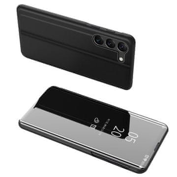 MG Clear View preklopna maska za Samsung Galaxy S23 Plus, crno