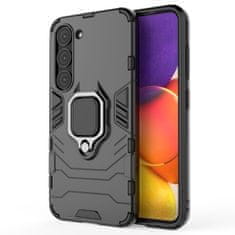 MG Ring Armor maska za Samsung Galaxy S23, crno