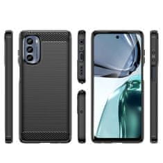 MG Carbon maska za Motorola Moto G62 5G, crno