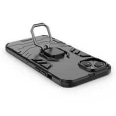MG Ring Armor maska za iPhone 14 Pro, crno