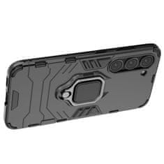 MG Ring Armor maska za Samsung Galaxy S23, crno