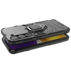 MG Ring Armor maska za Samsung Galaxy S23, crno