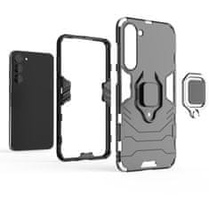 MG Ring Armor maska za Samsung Galaxy S23 Plus, crno